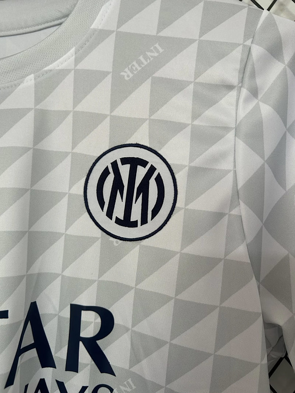 Inter 26/27 Inter Milan Away Pre-Match White Jersey 2