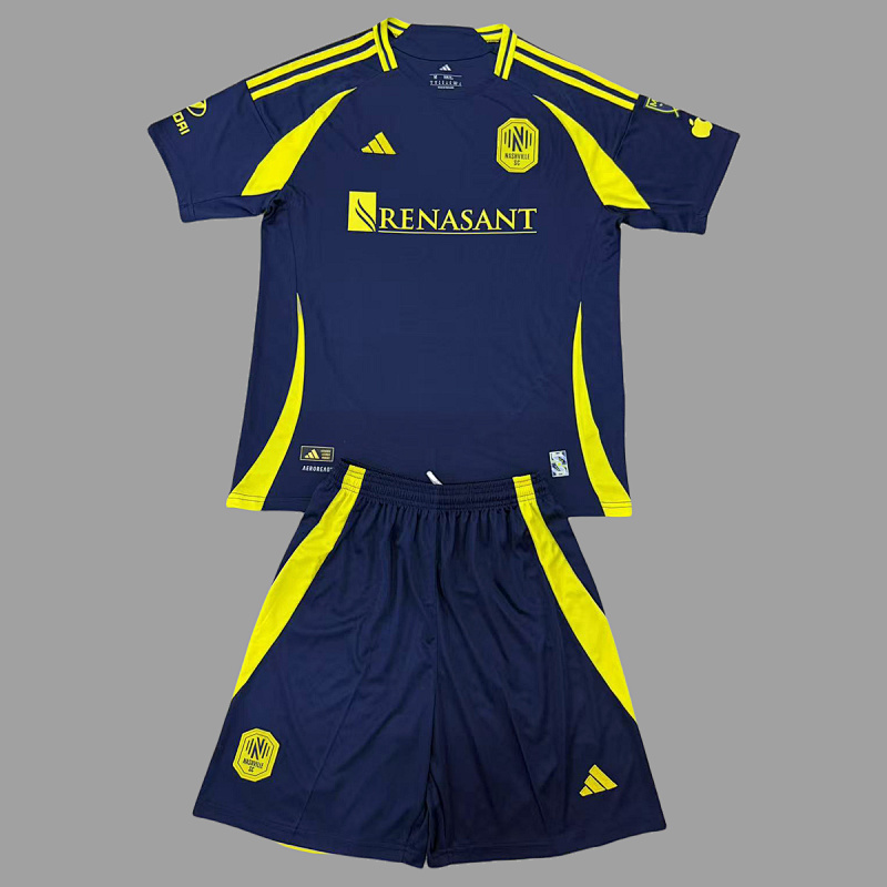 Nashville Soccer Nashville Away Kids Size 16-28