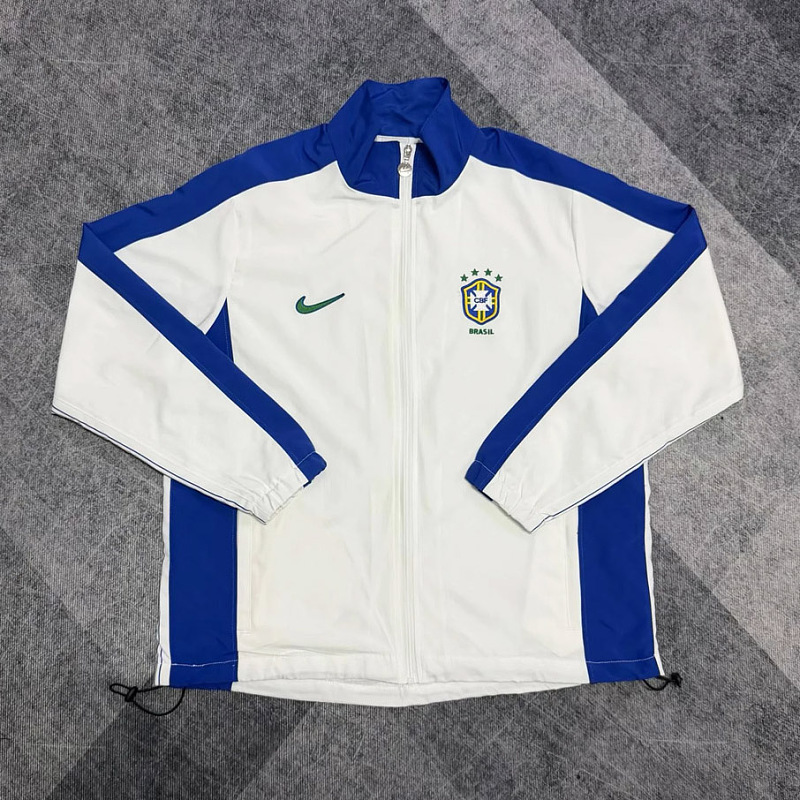 Brasile Brazil Blue Windbreaker 6