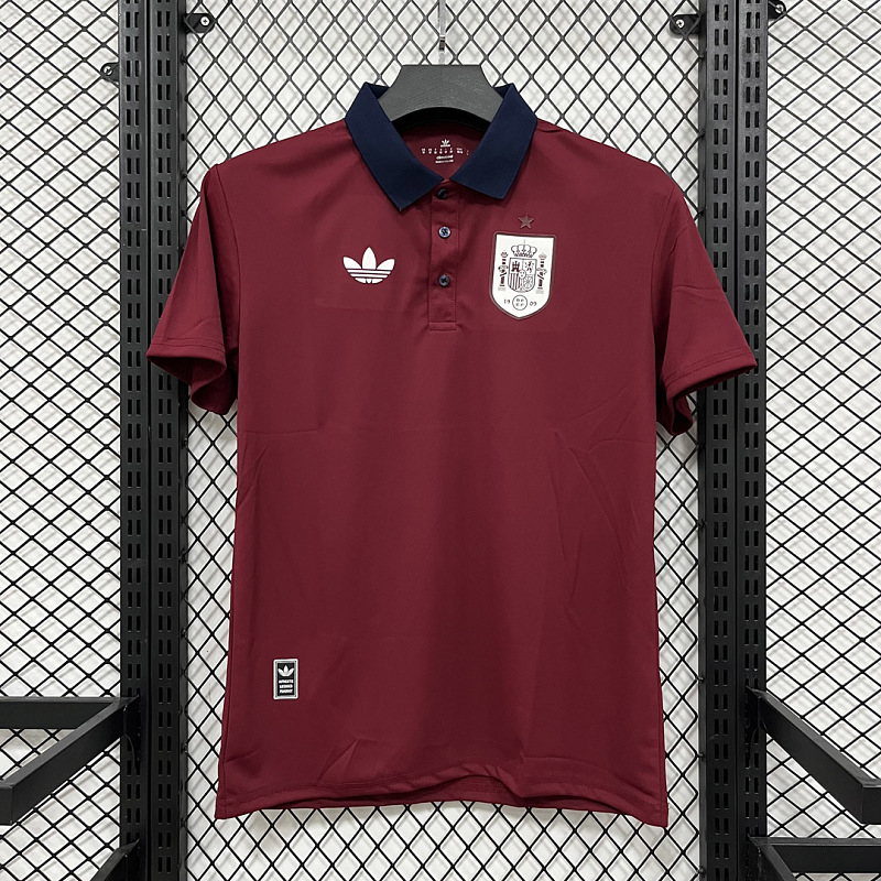 Spagna Spain Red Navy Polo