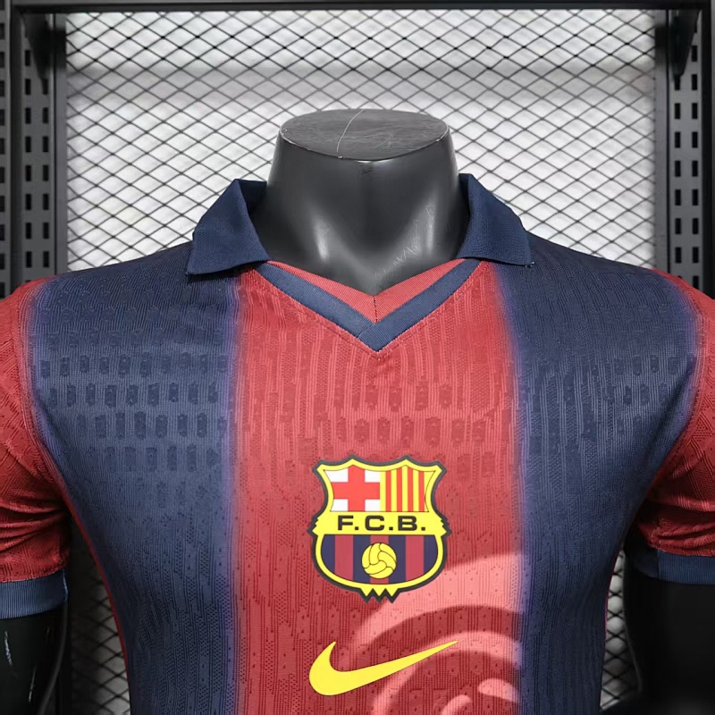 Barcelona 00/01 Barcelona Home Travis Scott Player Remark 3