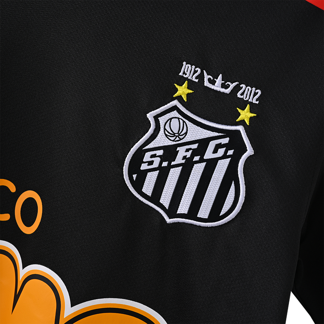 Santos Santos Neymar Special Version With Sleeve Sponsor Retro 9