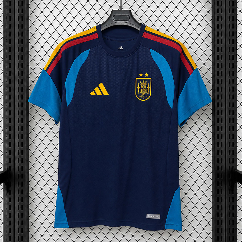 Spagna Spain Training Navy Jersey
