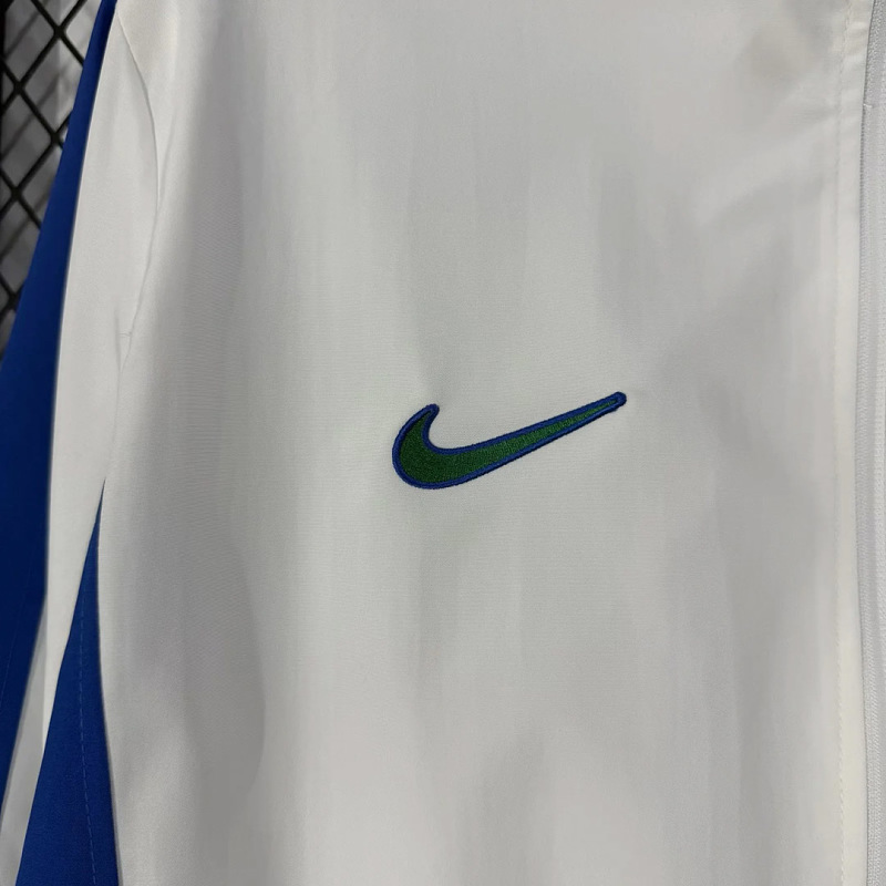 Brasile Brazil Blue Windbreaker 3