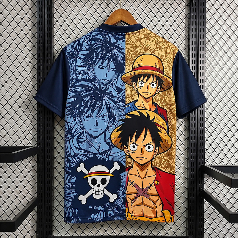 Giappone Japan Luffy Skull Blue Yellow 2