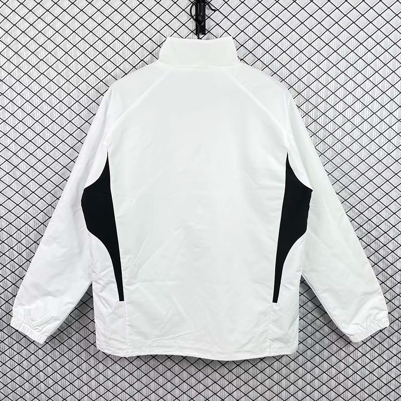 Real Madrid 11/12 Real Madrid Home White Windbreaker 6