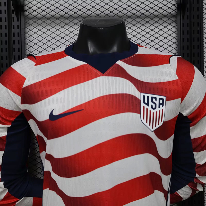 USA USA Home Player Long Sleeve 3