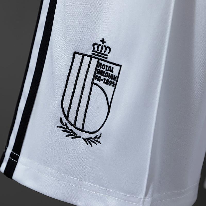 Belgio Belgium Away Soccer Shorts 5