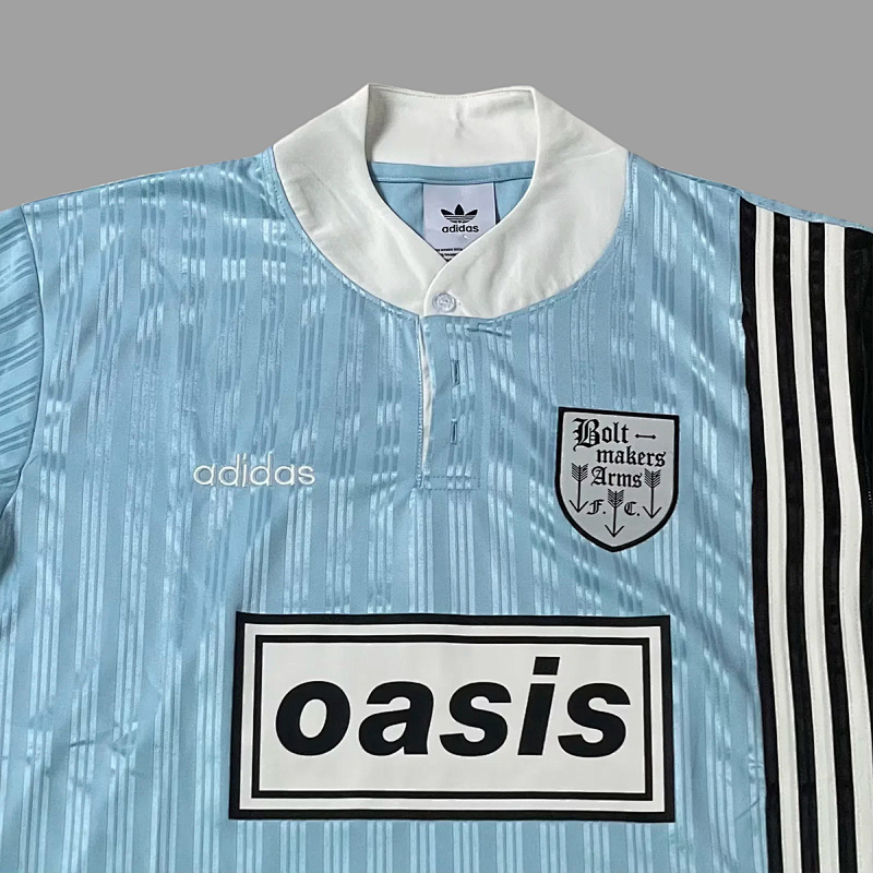 Oasis Boltmakers 95/96 Oasis Boltmakers Arms Blue Retro 2