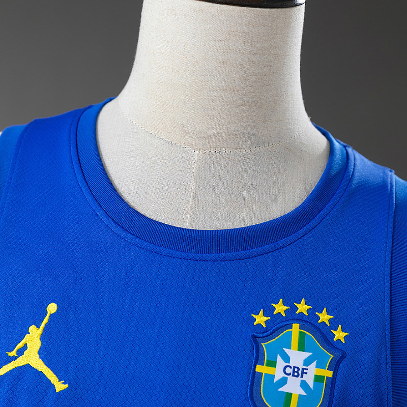Brasile Brazil Training Vest Blue 2