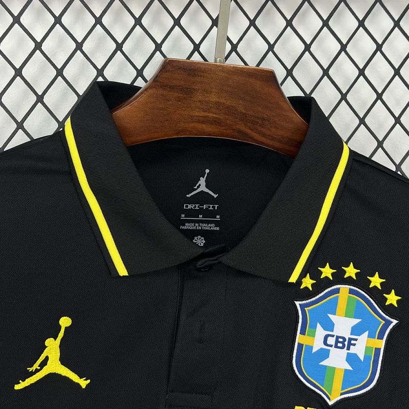 Brasile Brazil Black Polo 4