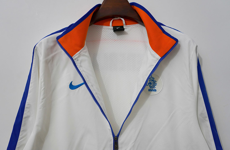 Olanda Netherlands White Windbreaker 6