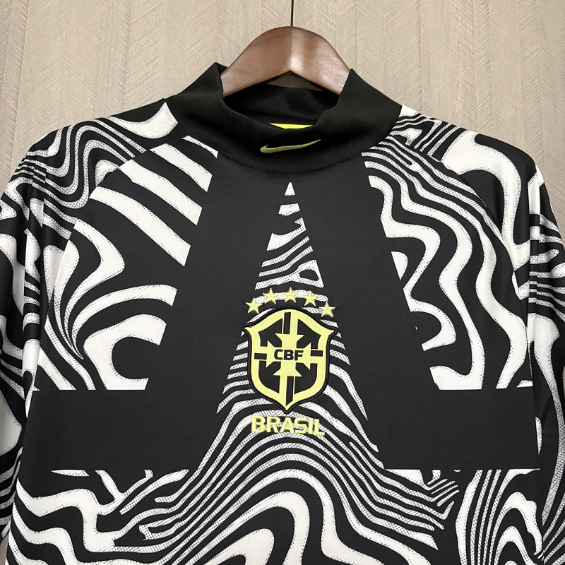 Brasile Brazil Goalkeeper Long Sleeve 3