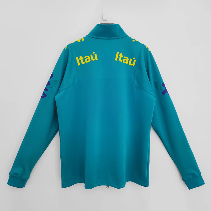 Brasile Brazil Lake Blue Training Jacket 12