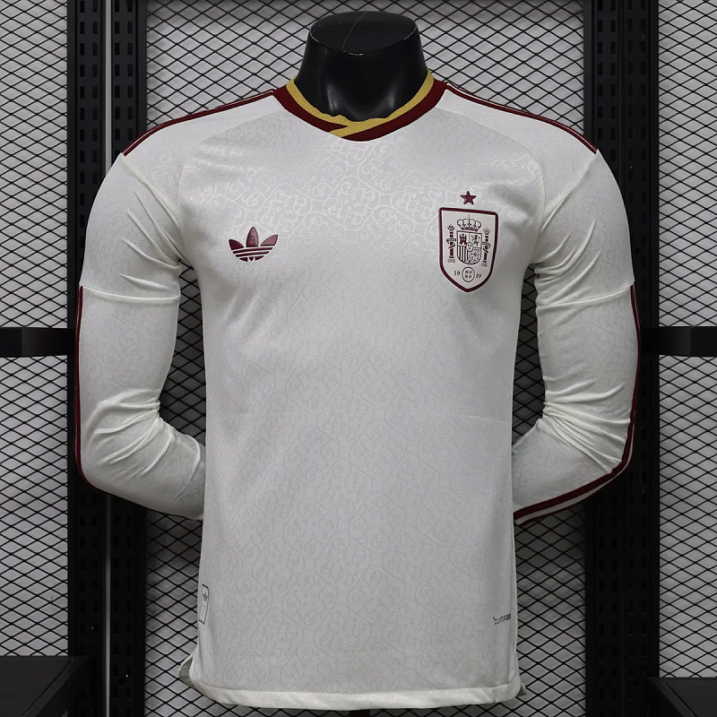 Spagna Spain Away Long Sleeve Player