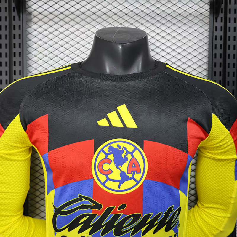 Messico 25/26 Club America Home Long Sleeve Player 5