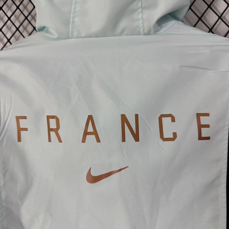 Francia France Energy Light Blue Woven Windbreaker 6