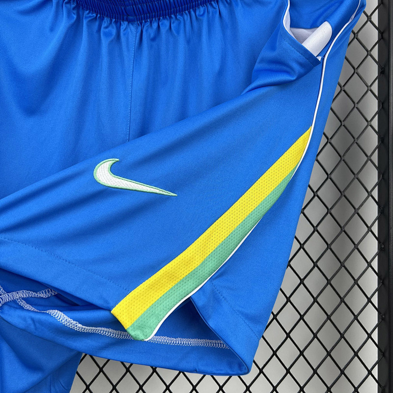 Brasile Brazil Blue Casual Shorts 2