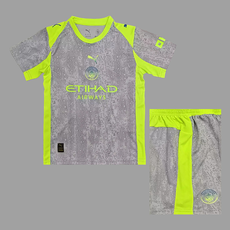 Manchester City 25/26 Manchester City Third Kids Size 16-28