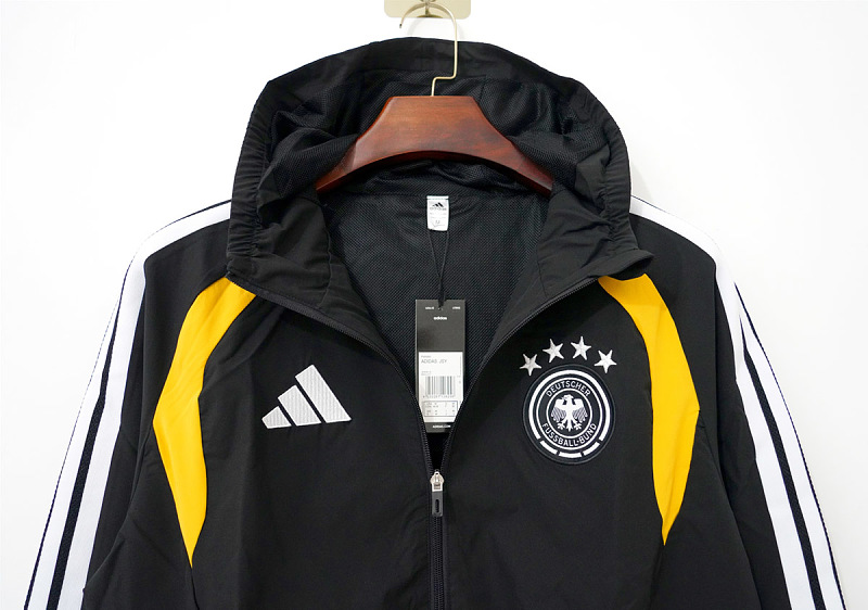 Germania Germany Black With Caps Windbreaker 3