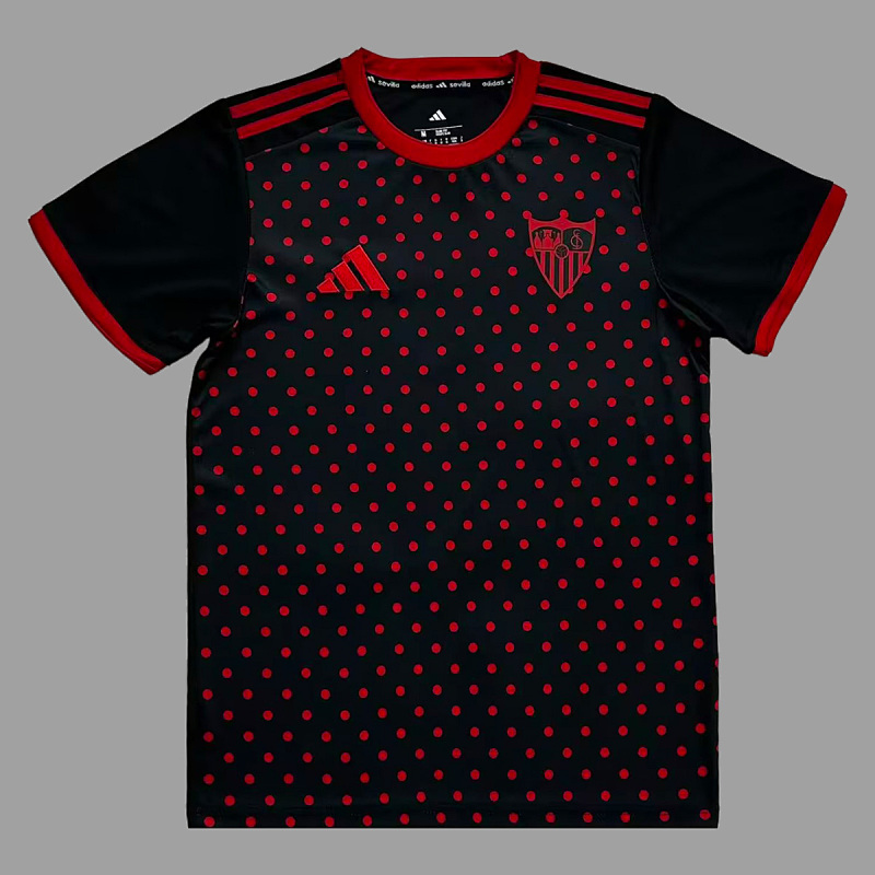 Sevilla 25/26 Sevilla Black Pre-Match Jersey