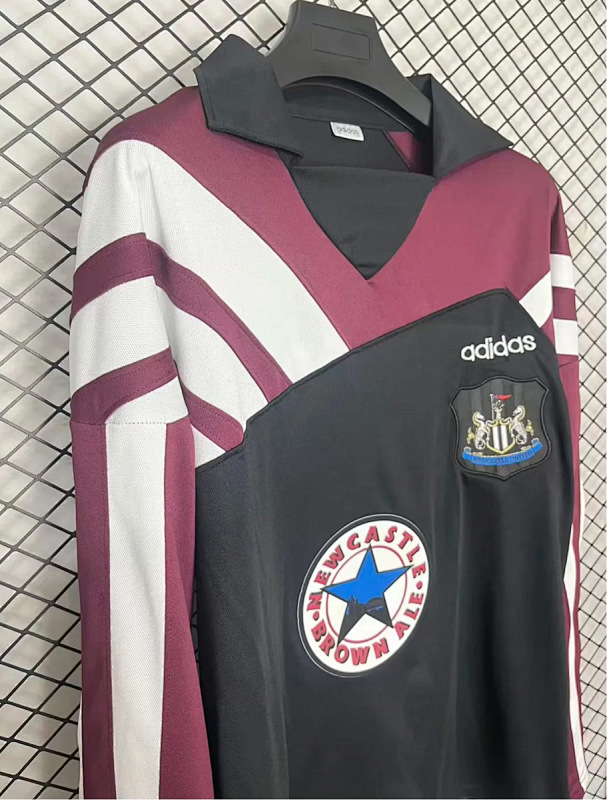Newcastle 95/96 Newcastle United Long Sleeve Droll Top 3