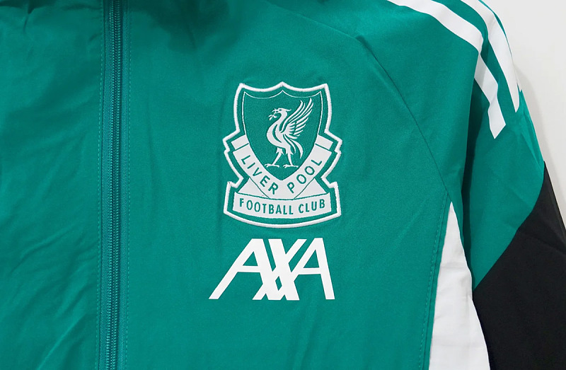 Liverpool 25/26 Liverpool Green Black Windbreaker 8