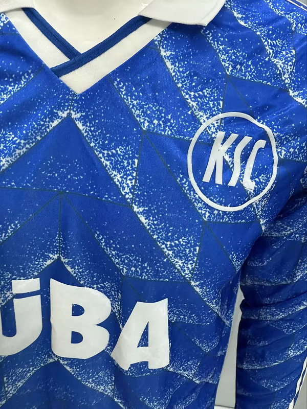 Karlsruher Long 89/90 Karlsruher Away Long Sleeve Retro 2