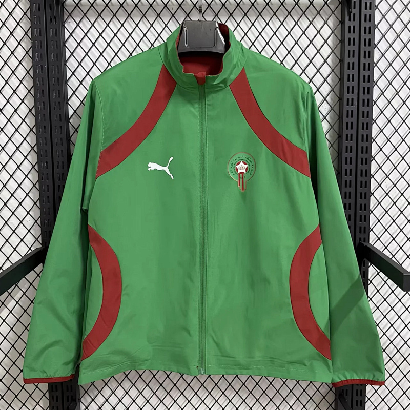 Marocco Morocco Pre-Match Reversible Woven Jacket 5