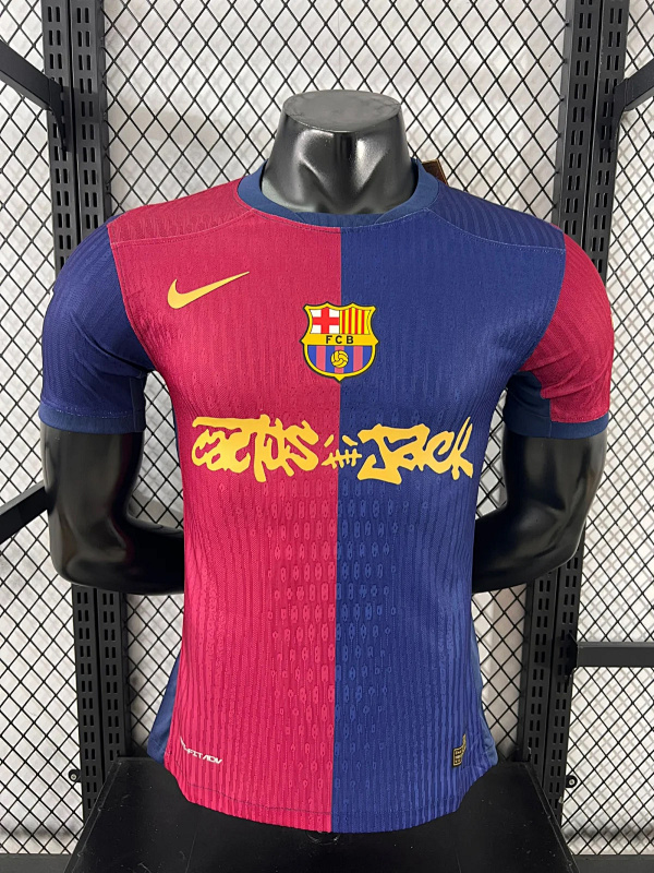Barcelona 24/25 Barcelona Home Travis Scott Player Edition 2