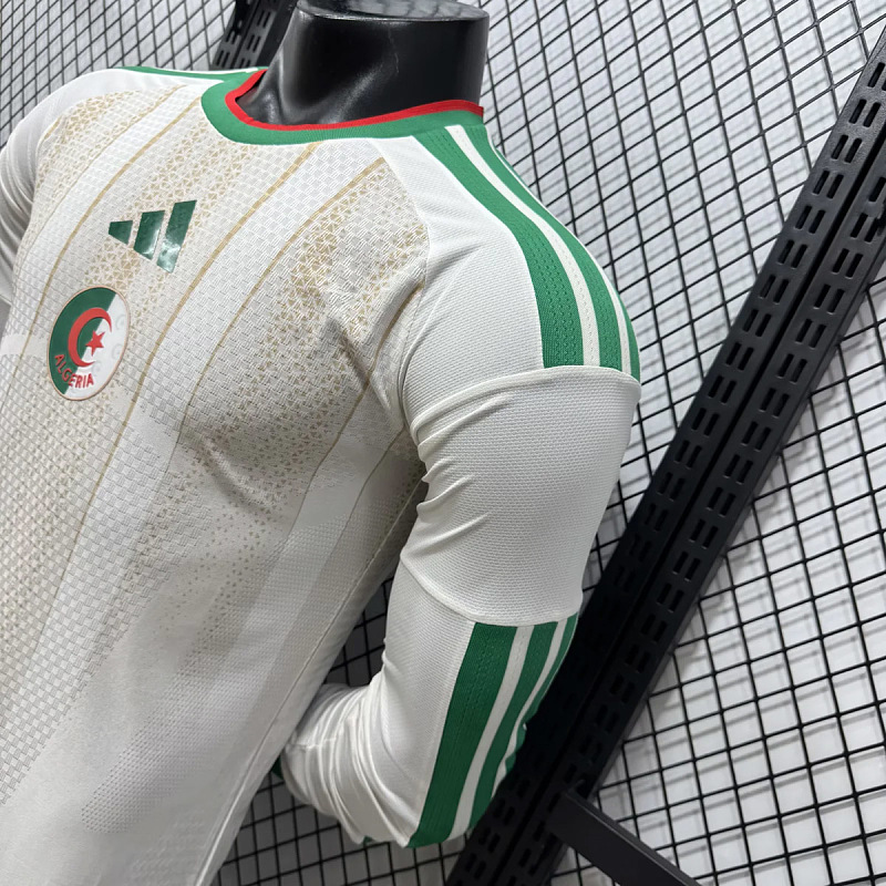 Nazionale Algeria Home Long Sleeve Player 3