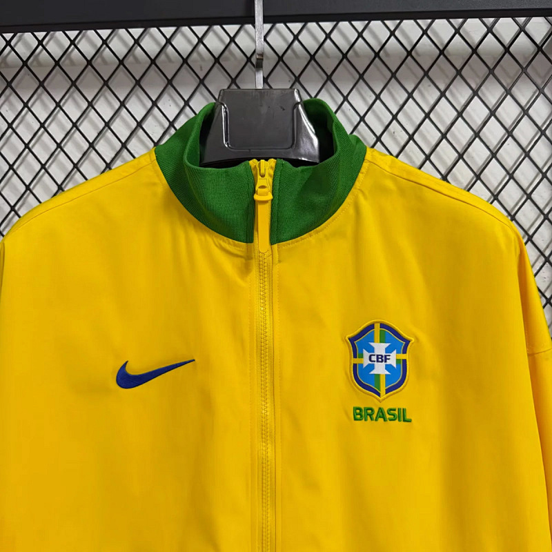 Brasile Brazil Yellow Windbreaker 4