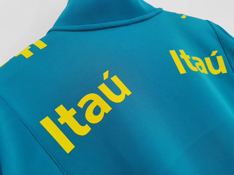 Brasile Brazil Lake Blue Training Jacket 11