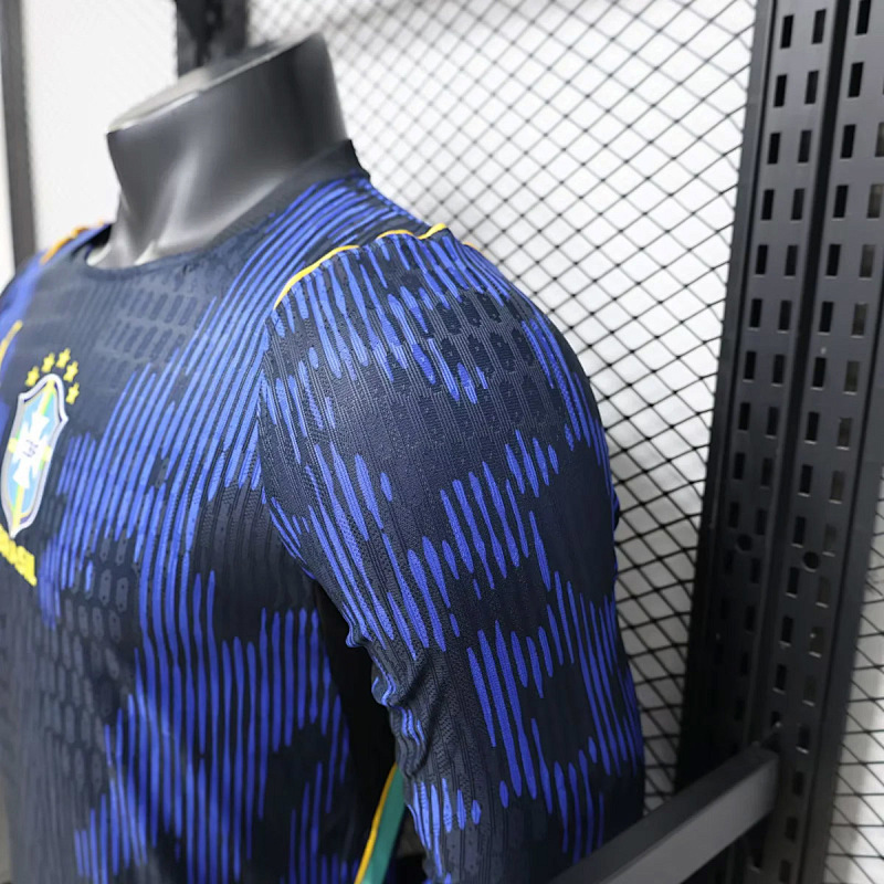 Brasile Brazil Away Player Long Sleeve 5