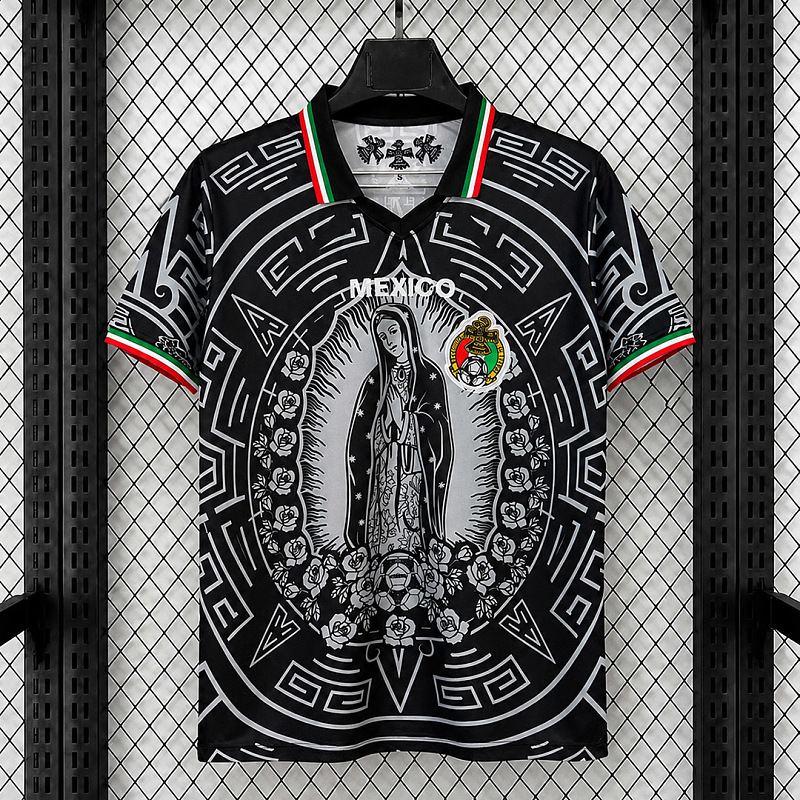 Messico Mexico Virgen De Guadalup Black