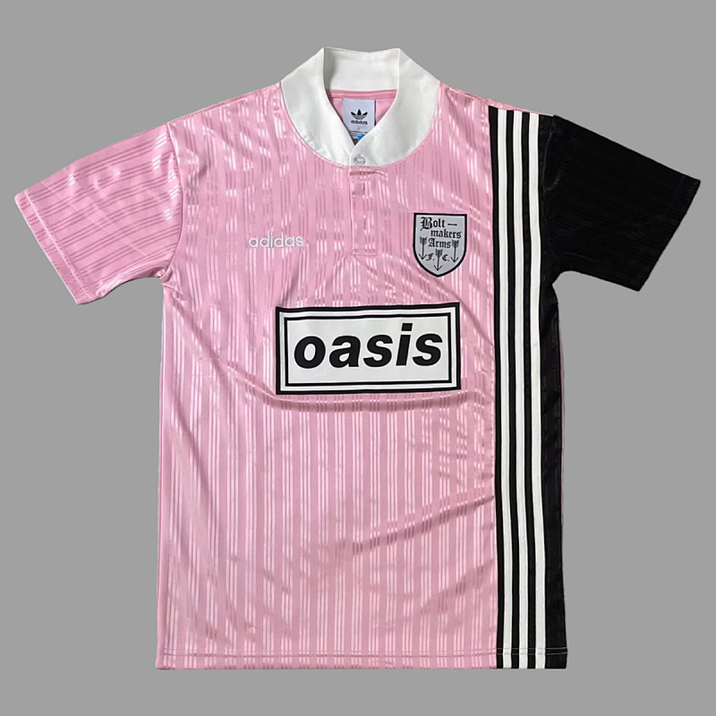 Oasis Boltmakers 95/96 Oasis Boltmakers Arms Pink Retro