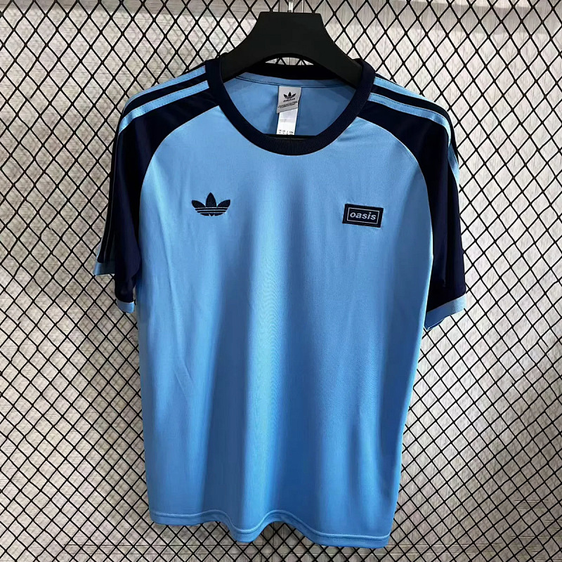 Adidas x Adidas x Oasis Blue Black T-Shirt
