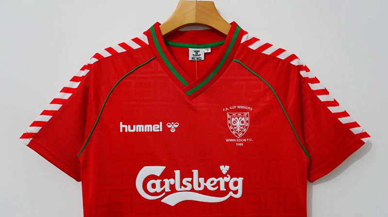 Wimbledon Soccer 88/89 Wimbledon Away Retro 10