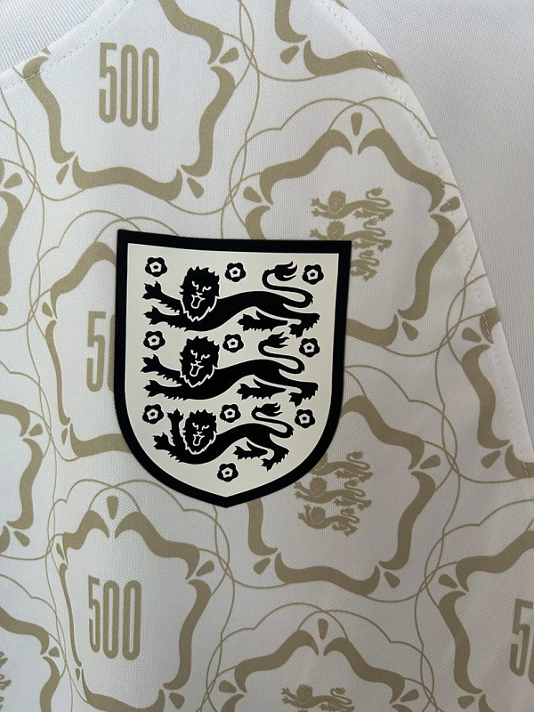 Inghilterra England Lionesses 500th Game Special Version White 2