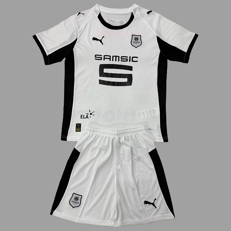 Rennes 25/26 Stade Rennais Away Kids Size 16-28
