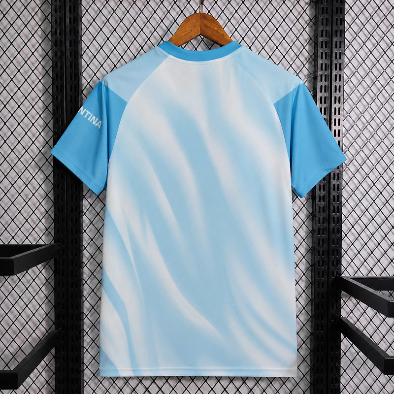 Argentina Argentina Messi Signature Pre-Match Jersey 2