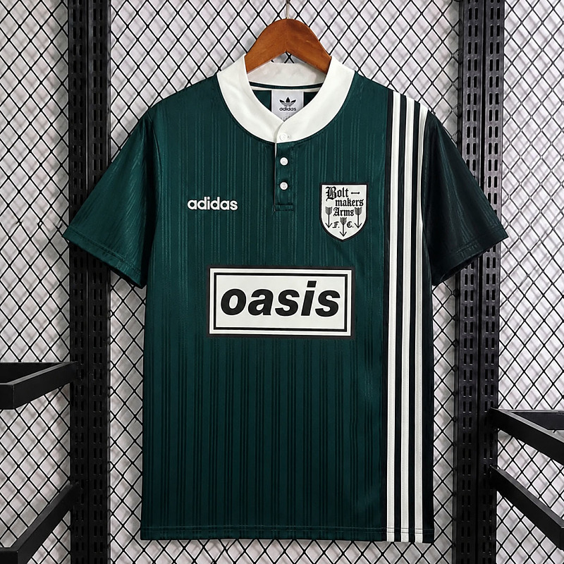 Oasis Boltmakers 95/96 Oasis Boltmakers Arms Green Retro