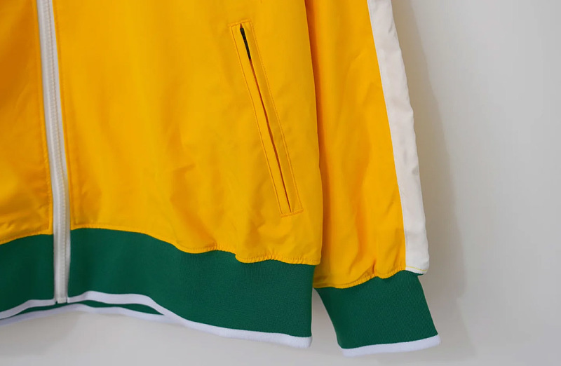 Brasile 10/11 Brazil Home Yellow Green Windbreaker 8