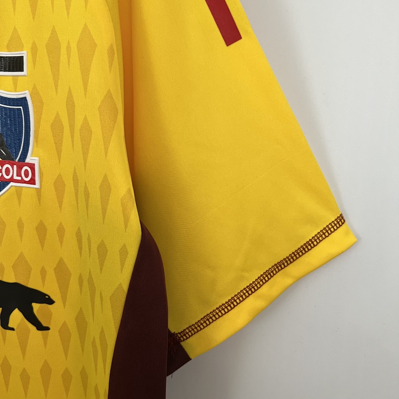 23-24 colo 23-24 colo colo yellow goalkeeper jersey 8