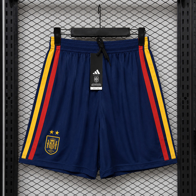 Spagna Spain Home 2 Stars Soccer Shorts