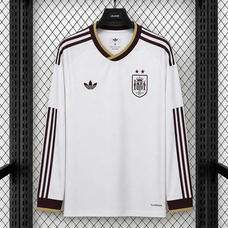 Spagna Spain Away 2 Stars Long Sleeve