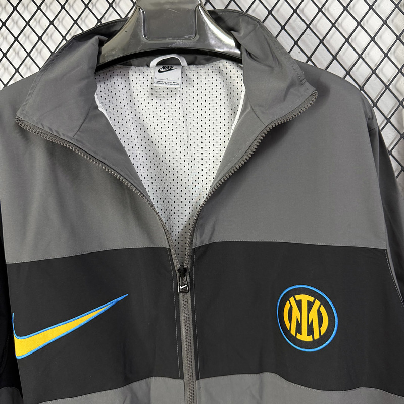 Inter 26/27 Inter Milan I96 Grey Windbreaker 2