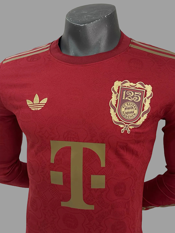 Bayern Munich Bayern Munich 125 Years Anniversary Long Sleeve Player 9