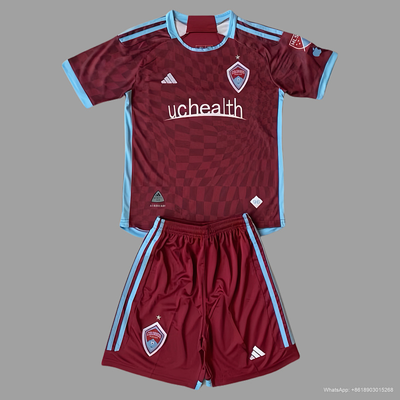 Colorado Rapids 24/25 Colorado Rapids home men Kids Size 16-2XL