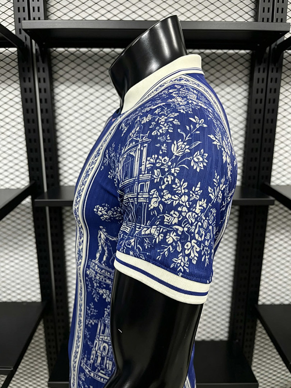 Chelsea 26/27 Chelsea x Dior Concept Toile de Jouy Navy Player 3